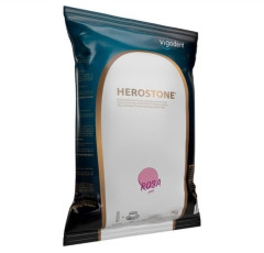 Gesso esp herostone tipo v rosa 1kg vigodent