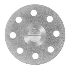 Disco diam dup 22x0,20mm perfurado