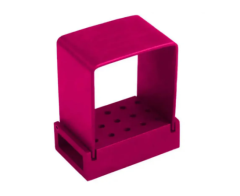 Broqueiro endo c/15 furos 32mm perfura