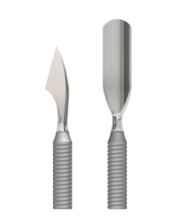 Staleks#espatula manicure empurrador retang e remo