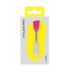 Ponta espatula manicure reto plano uniq 18